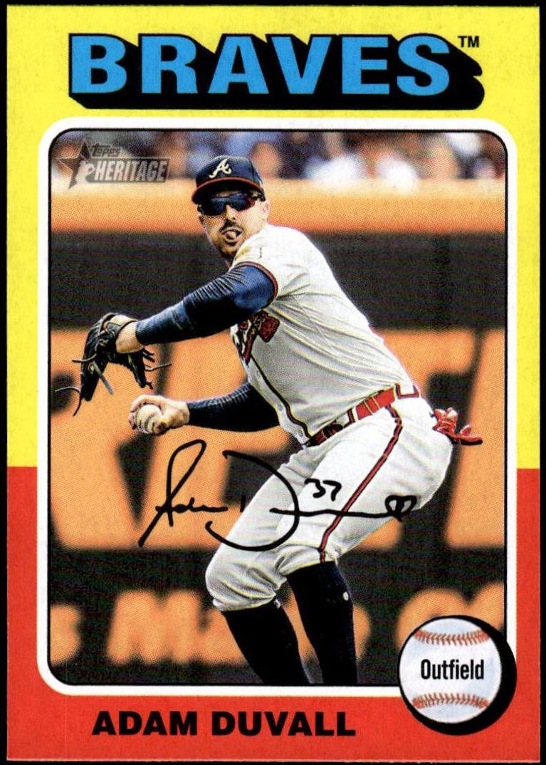 Adam Duvall #576 Baseball Cards 2024 Topps Heritage