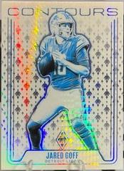 Jared Goff [Hyper] #CON-JGF Prices | 2024 Panini Phoenix Contours