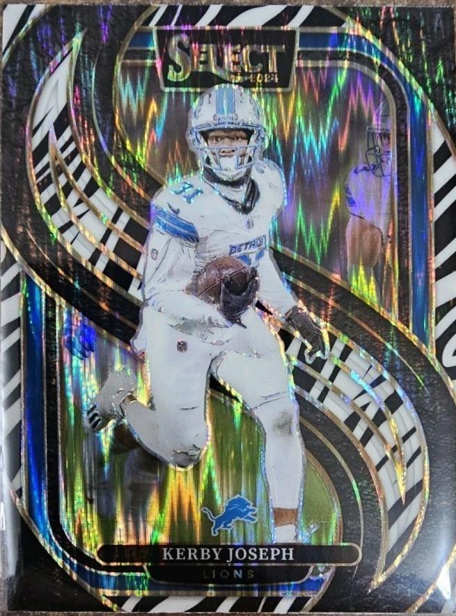 Kerby Joseph [Zebra Prizm] #177 Prices | 2024 Panini Select