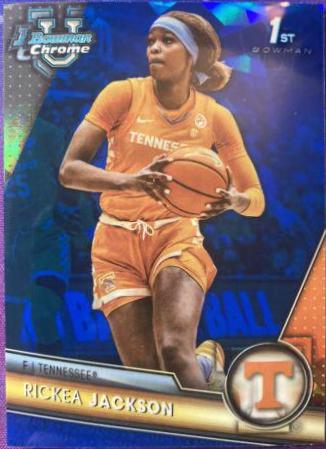 Rickea Jackson #77 2023 Bowman Chrome University Sapphire Basketball