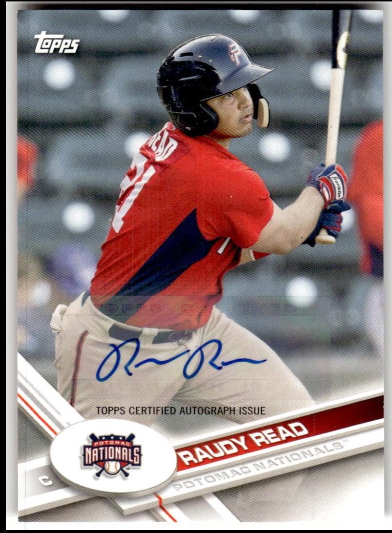 Raudy Read #152 2017 Topps Pro Debut Baseball Autographs