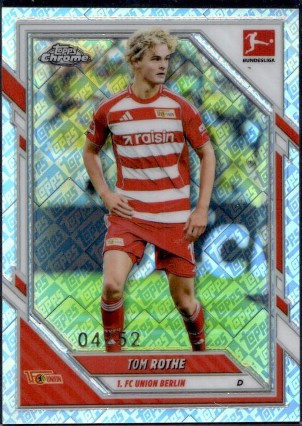 Tom Rothe #6 2025 Topps Chrome Bundesliga Soccer