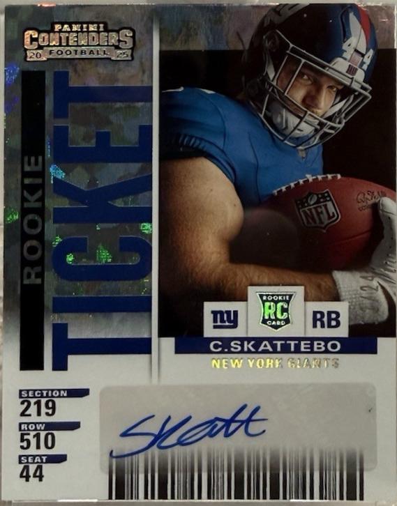 Cam Skattebo [Cracked Ice] #27