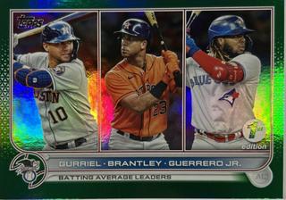 Yuli Gurriel / Michael Brantley / Vladimir Guerrero Jr.