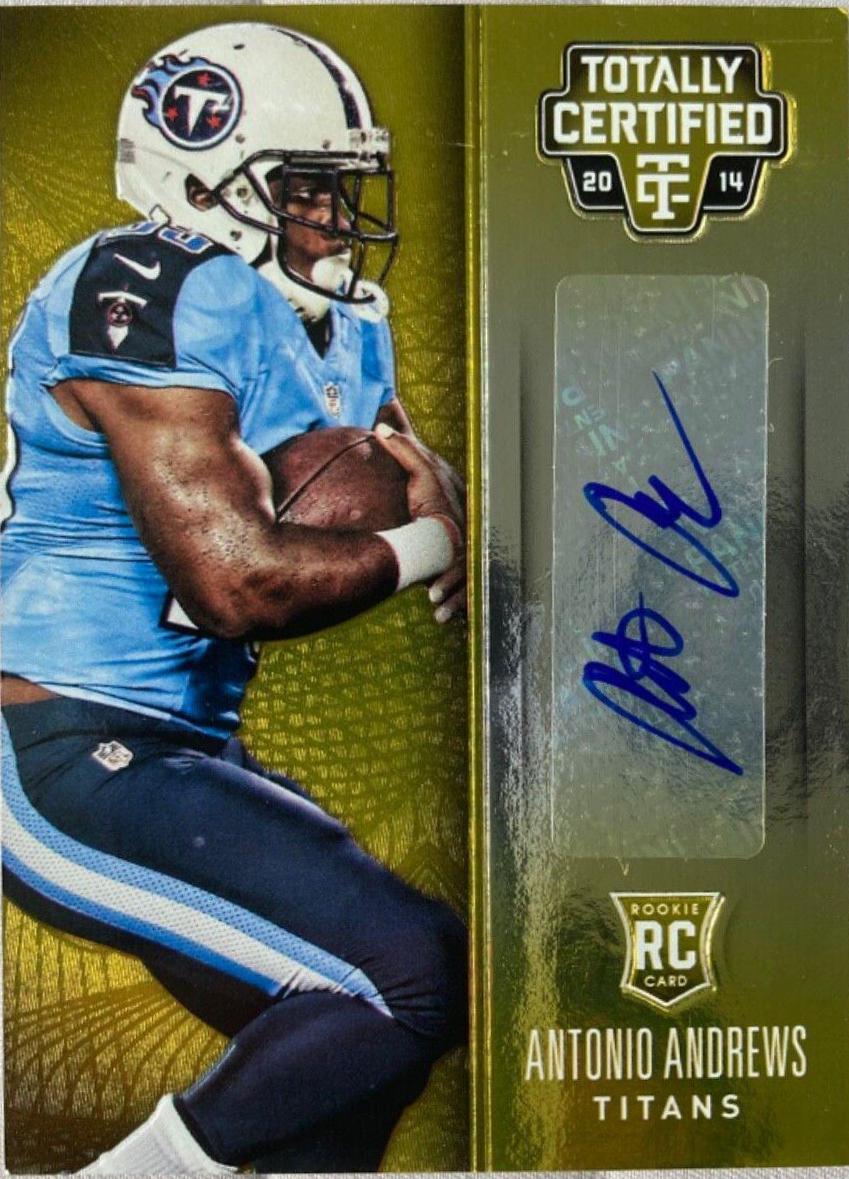 Antonio Andrews [Autograph Platinum Gold] #156