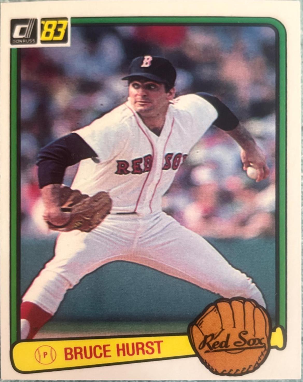 Bruce Hurst #134 Baseball Cards 1983 Donruss