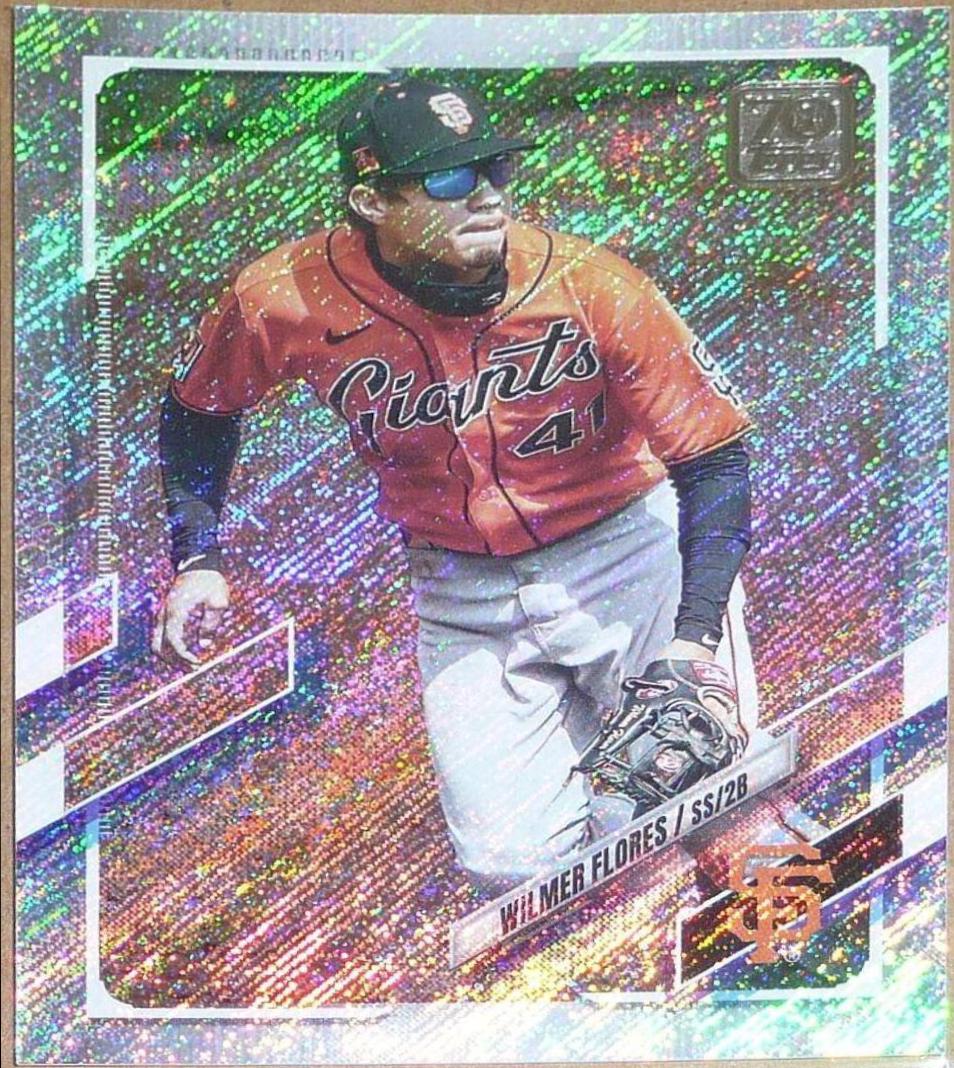 Wilmer Flores [Walmart Foilboard] #191