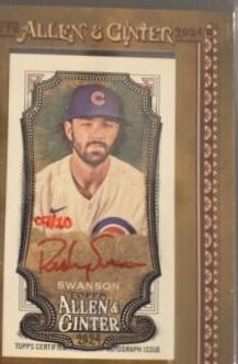 Dansby Swanson [Red Ink] #MA-DSW