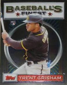 Trent Grisham #145 2020 Topps Finest Flashbacks Baseball