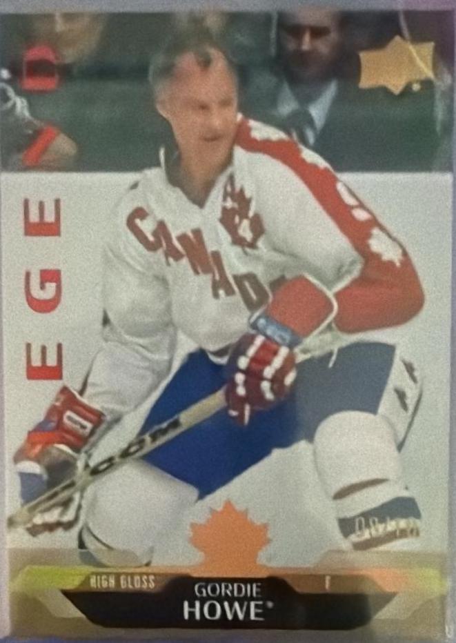 Gordie Howe #187 2026 Upper Deck Team Canada Hockey