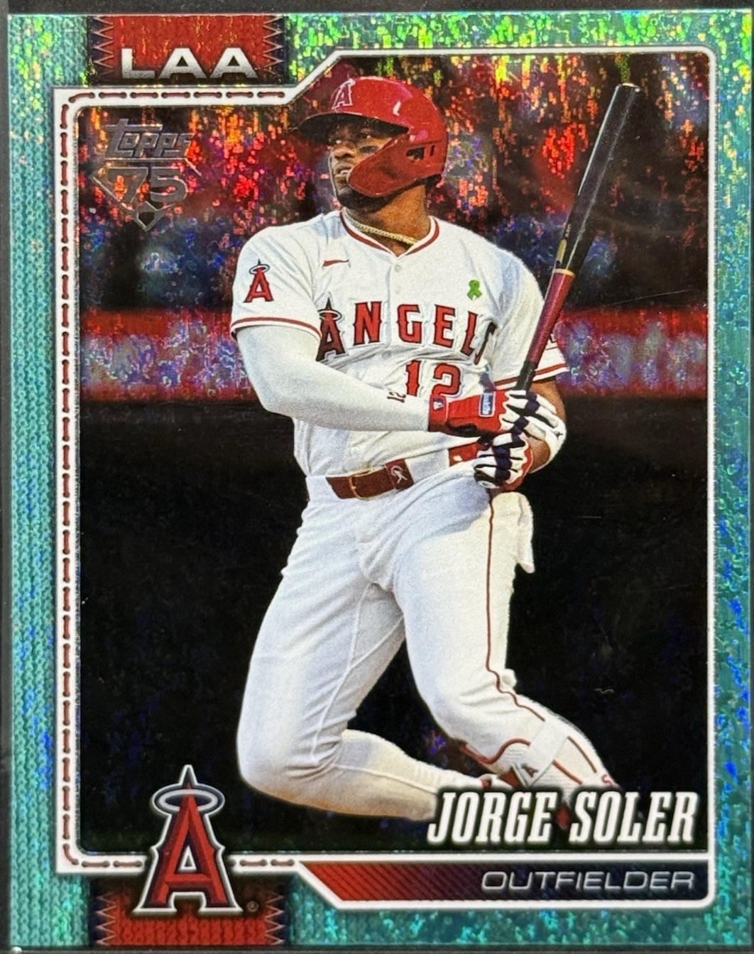 Jorge Soler [Aqua Holo] #162 Prices | 2026 Topps | Baseball Cards