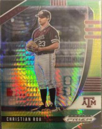 Christian Roa #PDP48 2020 Panini Prizm Draft Picks Baseball