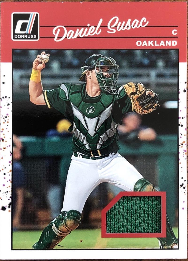 Daniel Susac #90M-DS 2023 Panini Donruss Retro 1990 Materials Baseball