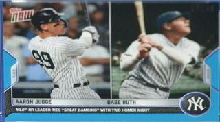 Aaron Judge / Babe Ruth