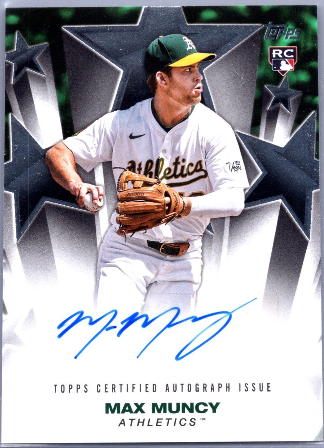 Max Muncy #BSAU-MMU 2025 Topps Update Stars Autograph Baseball