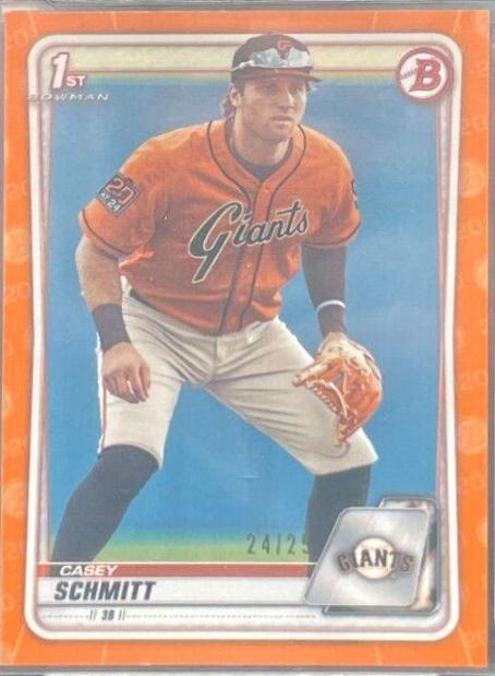 Casey Schmitt [Orange] #BD-129