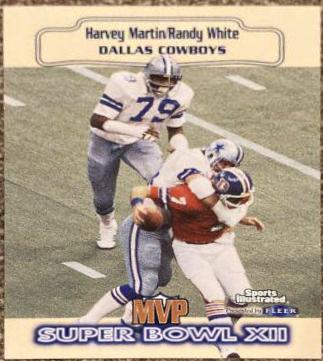 Harvey Martin, Randy White #11 Football Cards 1999 Sports Illustrated