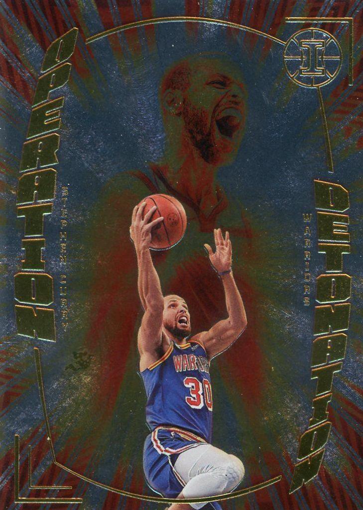 Stephen Curry #27 Basketball Cards 2021 Panini Illusions Operation Detonation