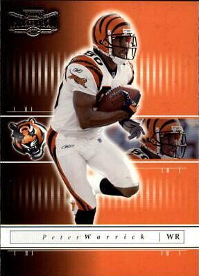 Peter Warrick #7 Football Cards 2001 Playoff Preferred