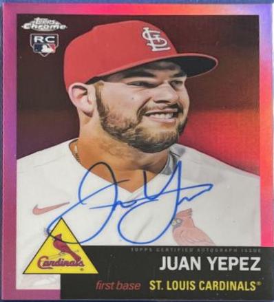 Juan Yepez [Pink Refractor] #CPA-JY