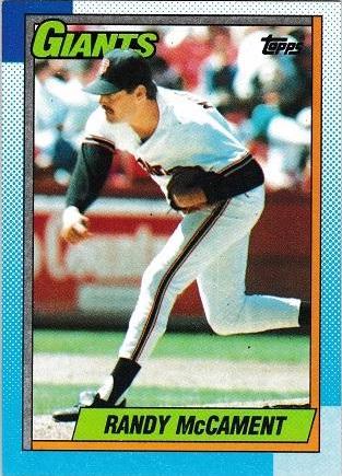 Randy McCament #361 Baseball Cards 1990 Topps