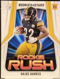 Najee Harris #RR12 Football Cards 2021 Panini Rookies and Stars Rush