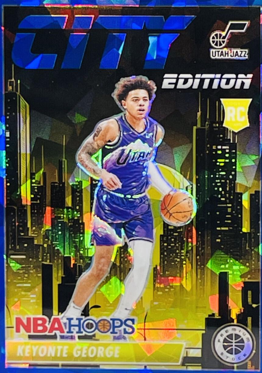 Keyonte George [Blue Ice Prizm] #16