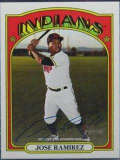 Jose Ramirez Real One Autographs
