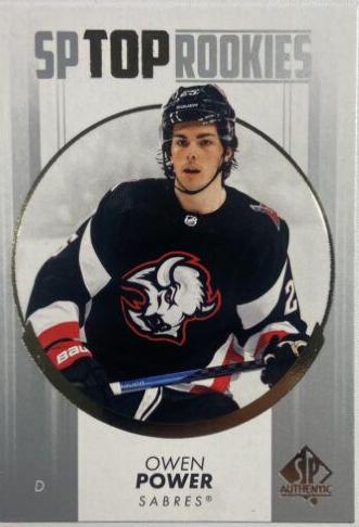 Owen Power #TR-39 Hockey Cards 2022 SP Authentic Top Rookies