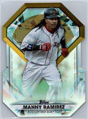 Manny Ramirez #DGDC-55 Baseball Cards 2022 Topps Update Diamond Greats Die Cuts