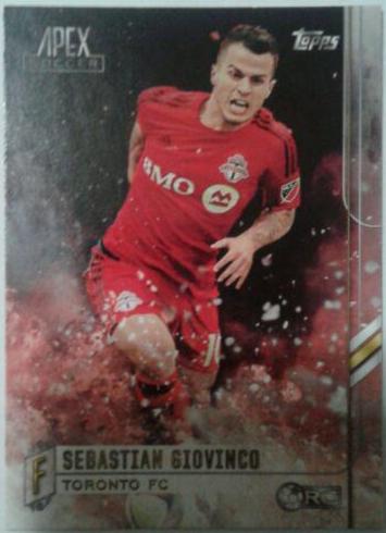 Sebastian Giovinco #75 Soccer Cards 2015 Topps Apex MLS