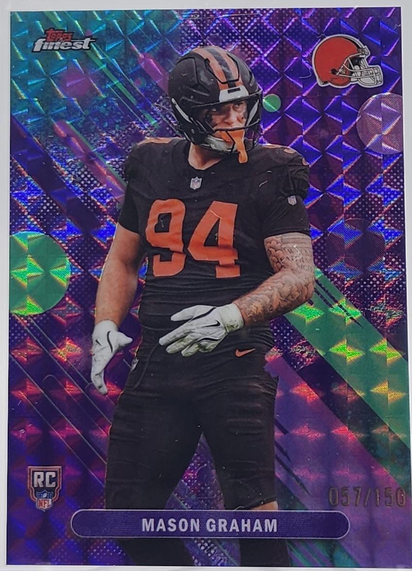 Mason Graham [Purple Geometric] #39