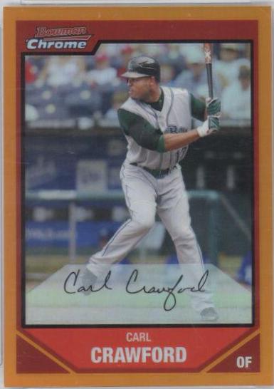 Carl Crawford [Orange Refractor] #60