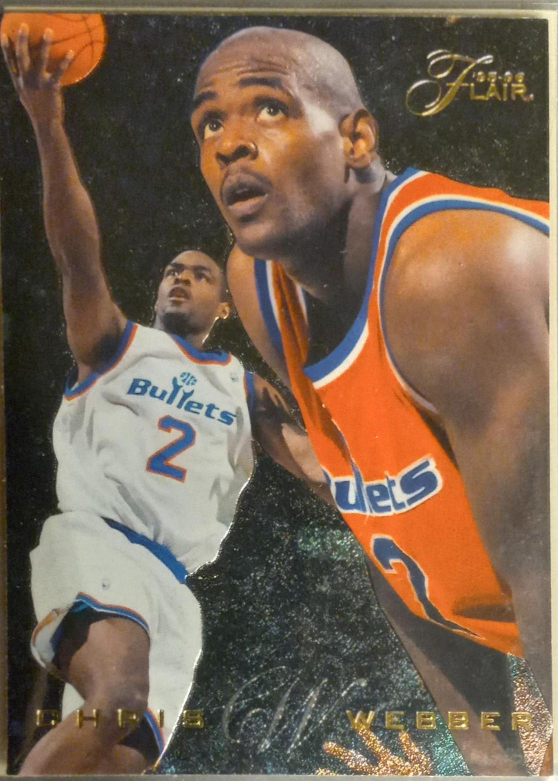 Chris Webber #148 1995-96 Flair Basketball