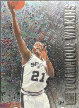 Dominique Wilkins #212 Basketball Cards 1996 Fleer Metal