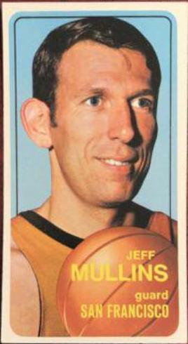 Jeff Mullins #76 Basketball Cards 1970 Topps