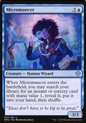 Micromancer [Foil] (Magic Dominaria United)