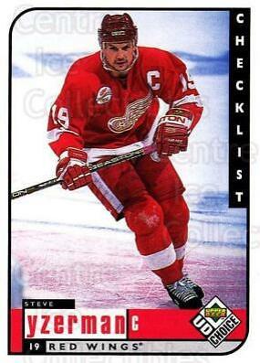 Steve Yzerman #310 Hockey Cards 1998 UD Choice