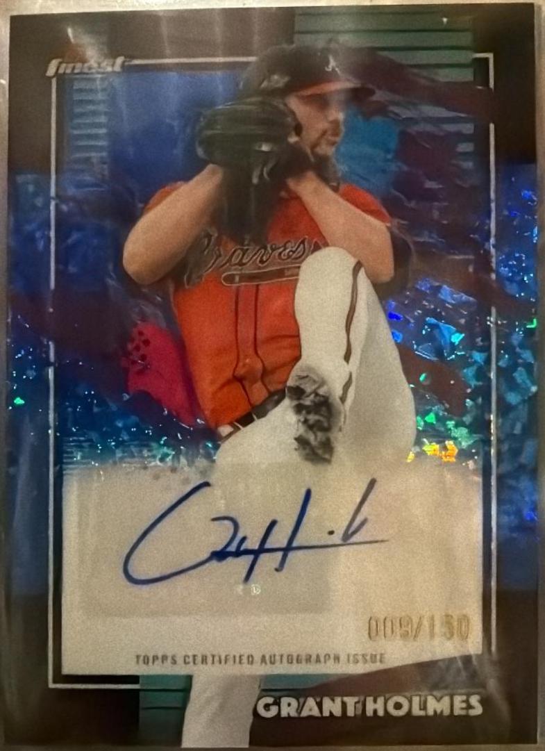 Grant Holmes #FMA-GH 2026 Finest Baseball Finest Mega Autographs