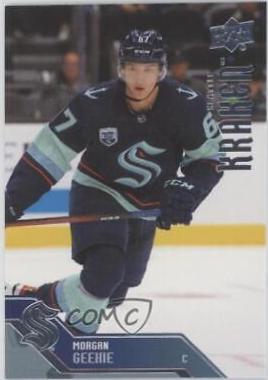 Morgan Geekie #12 Hockey Cards 2021 Upper Deck Seattle Kraken