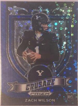 Zach Wilson #168 2021 Panini Prizm Draft Picks Football
