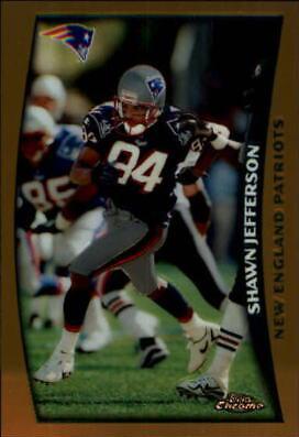 Shawn Jefferson #11 Football Cards 1998 Topps Chrome