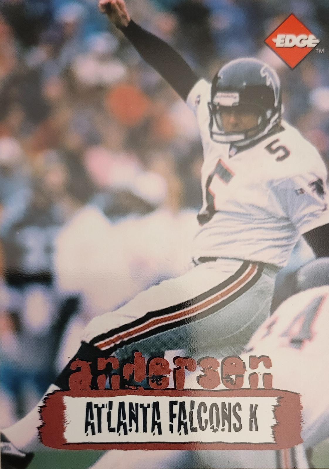 Morten Andersen #7 Football Cards 1996 Collector's Edge