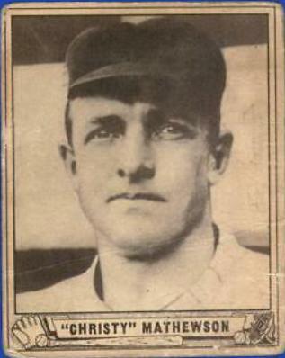 Christy Mathewson #175 Baseball Cards 1940 Play Ball
