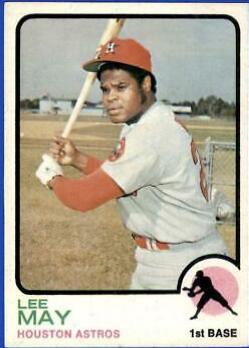 Lee May #135 Baseball Cards 1973 Topps