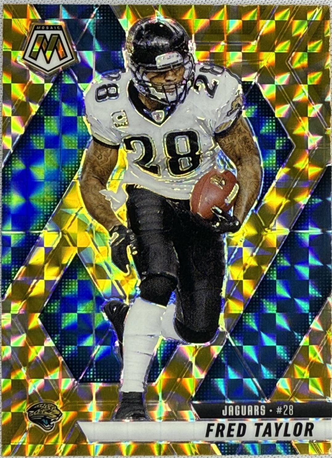 Fred Taylor [Mosaic Reactive Yellow] #157 Prices | 2025 Panini