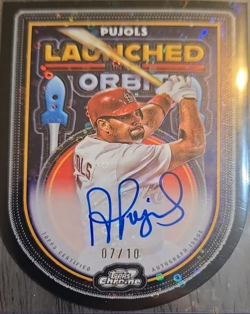 Albert Pujols [Black] #LIOA-AP