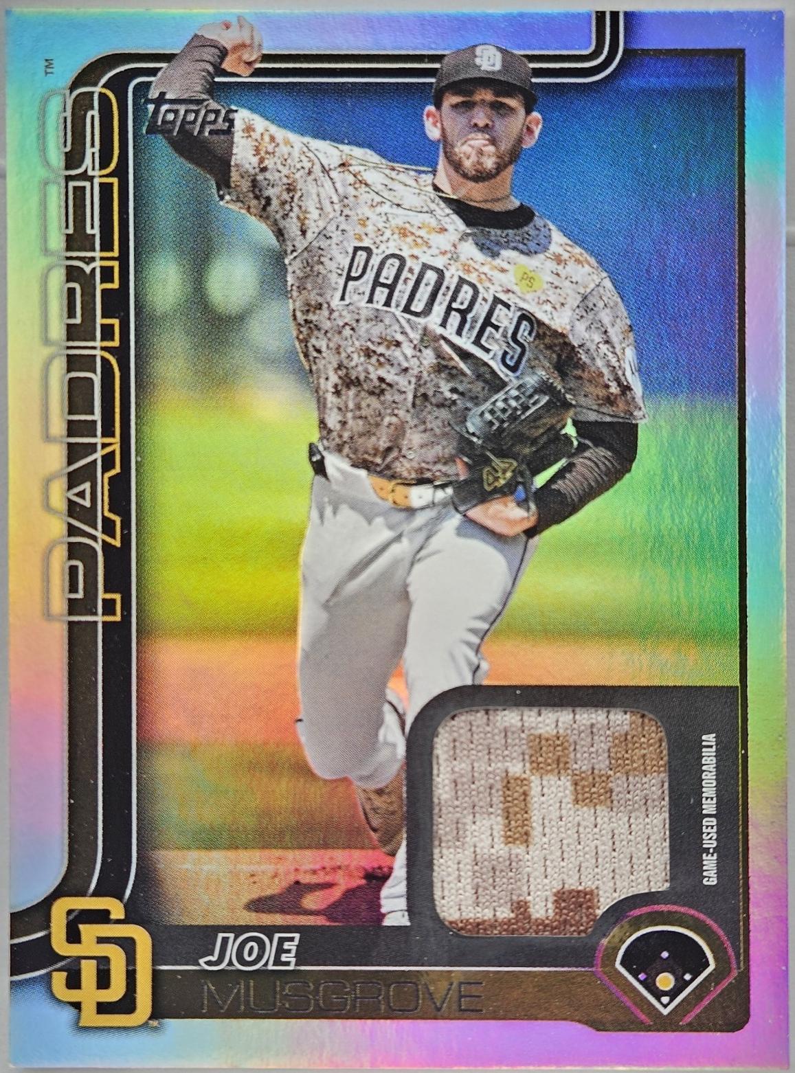Joe Musgrove [Memorial Day Camo] #385
