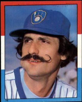 Rollie Fingers #16 Baseball Cards 1982 Topps Stickers