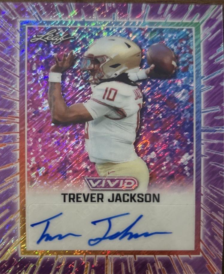 Trever Jackson [Prismatic Purple] #BA-TJ1
